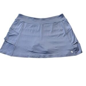 Lija‎ Blue Tiered Tennis Skirt Skort Large